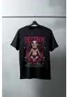 SBRD- Unisex Oversize 24/1 Penye Dtf Baskılı Tişört - Dtf106