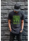SBRD- Unisex Oversize 24/1 Penye Dtf Baskılı Tişört - Dtf112