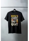 SBRD- Unisex Oversize 24/1 Penye Dtf Baskılı Tişört - Dtf113