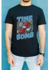 SBRD- Unisex Oversize 24/1 Penye Dtf Baskılı Tişört - Dtf115