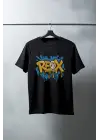 SBRD- Unisex Oversize 24/1 Penye Dtf Baskılı Tişört - Dtf122
