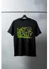 SBRD- Unisex Oversize 24/1 Penye Dtf Baskılı Tişört - Dtf125