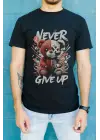 SBRD- Unisex Oversize 24/1 Penye Dtf Baskılı Tişört - Dtf127