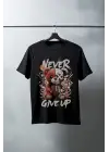 SBRD- Unisex Oversize 24/1 Penye Dtf Baskılı Tişört - Dtf127