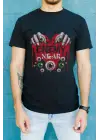 SBRD- Unisex Oversize 24/1 Penye Dtf Baskılı Tişört - Dtf128