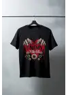 SBRD- Unisex Oversize 24/1 Penye Dtf Baskılı Tişört - Dtf128
