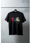 SBRD- Unisex Oversize 24/1 Penye Dtf Baskılı Tişört - Dtf132