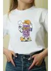 SBRD- Unisex Oversize 24/1 Penye Dtf Baskılı Tişört - Dtf137