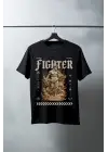 SBRD- Unisex Oversize 24/1 Penye Dtf Baskılı Tişört - Dtf139