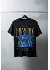 SBRD- Unisex Oversize 24/1 Penye Dtf Baskılı Tişört - Dtf140