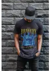 SBRD- Unisex Oversize 24/1 Penye Dtf Baskılı Tişört - Dtf140