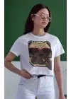 SBRD- Unisex Oversize 24/1 Penye Dtf Baskılı Tişört - Dtf145