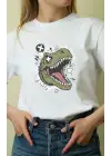 SBRD- Unisex Oversize 24/1 Penye Dtf Baskılı Tişört - Dtf148