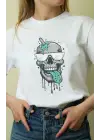 SBRD- Unisex Oversize 24/1 Penye Dtf Baskılı Tişört - Dtf150