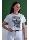 SBRD- Unisex Oversize 24/1 Penye Dtf Baskılı Tişört - Dtf150