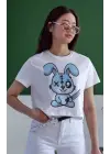 SBRD- Unisex Oversize 24/1 Penye Dtf Baskılı Tişört - Dtf153