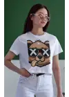 SBRD- Unisex Oversize 24/1 Penye Dtf Baskılı Tişört - Dtf155