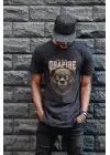 SBRD- Unisex Oversize 24/1 Penye Dtf Baskılı Tişört - Dtf160