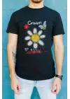 SBRD- Unisex Oversize 24/1 Penye Dtf Baskılı Tişört - Dtf164