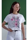 SBRD- Unisex Oversize 24/1 Penye Dtf Baskılı Tişört - Dtf170