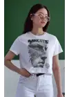 SBRD- Unisex Oversize 24/1 Penye Dtf Baskılı Tişört - Dtf172
