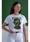 SBRD- Unisex Oversize 24/1 Penye Dtf Baskılı Tişört - Dtf173