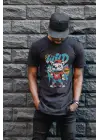 SBRD- Unisex Oversize 24/1 Penye Dtf Baskılı Tişört - Dtf176