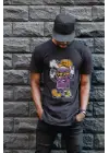 SBRD- Unisex Oversize 24/1 Penye Dtf Baskılı Tişört - Dtf183