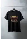 SBRD- Unisex Oversize 24/1 Penye Dtf Baskılı Tişört - Dtf184