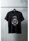 SBRD- Unisex Oversize 24/1 Penye Dtf Baskılı Tişört - Dtf194