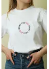 SBRD- Unisex Oversize 24/1 Penye Dtf Baskılı Tişört - Dtf220