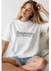 SBRD- Unisex Oversize 24/1 Penye Dtf Baskılı Tişört - Dtf233