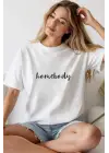 SBRD- Unisex Oversize 24/1 Penye Dtf Baskılı Tişört - Dtf237