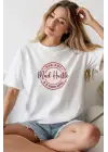 SBRD- Unisex Oversize 24/1 Penye Dtf Baskılı Tişört - Dtf263