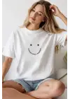SBRD- Unisex Oversize 24/1 Penye Dtf Baskılı Tişört - Dtf269