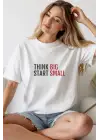 SBRD- Unisex Oversize 24/1 Penye Dtf Baskılı Tişört - Dtf271