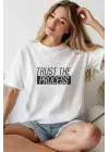 SBRD- Unisex Oversize 24/1 Penye Dtf Baskılı Tişört - Dtf272