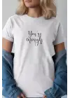 SBRD- Unisex Oversize 24/1 Penye Dtf Baskılı Tişört - Dtf276