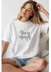 SBRD- Unisex Oversize 24/1 Penye Dtf Baskılı Tişört - Dtf276