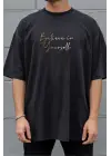 SBRD- Unisex Oversize 24/1 Penye Dtf Baskılı Tişört - Dtf279