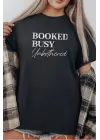 SBRD- Unisex Oversize 24/1 Penye Dtf Baskılı Tişört - Dtf281