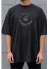 SBRD- Unisex Oversize 24/1 Penye Dtf Baskılı Tişört - Dtf282