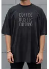 SBRD- Unisex Oversize 24/1 Penye Dtf Baskılı Tişört - Dtf287