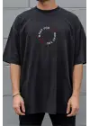 SBRD- Unisex Oversize 24/1 Penye Dtf Baskılı Tişört - Dtf289