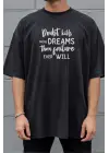 SBRD- Unisex Oversize 24/1 Penye Dtf Baskılı Tişört - Dtf291