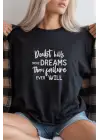 SBRD- Unisex Oversize 24/1 Penye Dtf Baskılı Tişört - Dtf291