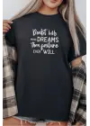 SBRD- Unisex Oversize 24/1 Penye Dtf Baskılı Tişört - Dtf291