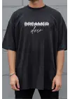 SBRD- Unisex Oversize 24/1 Penye Dtf Baskılı Tişört - Dtf292