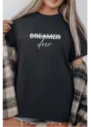 SBRD- Unisex Oversize 24/1 Penye Dtf Baskılı Tişört - Dtf292