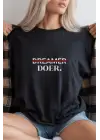 SBRD- Unisex Oversize 24/1 Penye Dtf Baskılı Tişört - Dtf293
